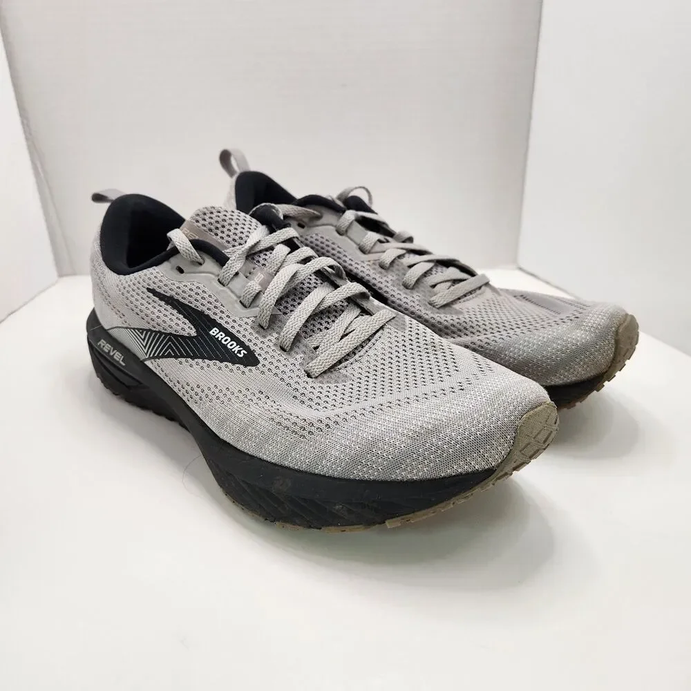 Brooks‎ Revel 6 Men’s Size 11 Medium D Grey Running Shoes Sneakers 1103981D089